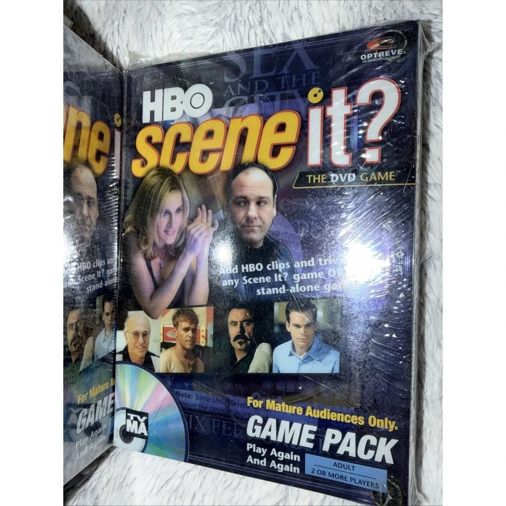 Scene It HBO Edition (Super Game Pack) (DVD / HD Video Game, 2005) Wholesale Lot